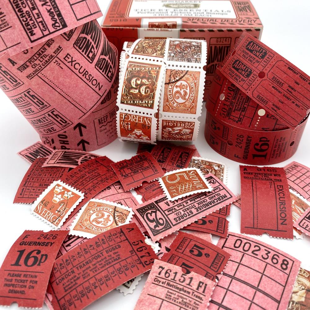 49 And Market Vintage Bits Ticket Essentials - Salsa - Crafty Divas
