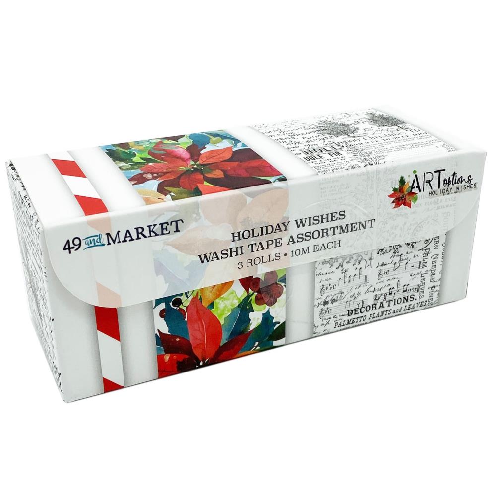 49 And Market Washi Tape Set - ARToptions Holiday Wishes - Crafty Divas