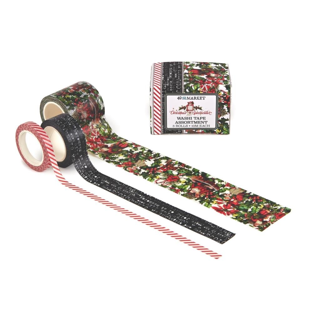 49 And Market Washi Tape Set - Christmas Spectacular 2023 - Crafty Divas
