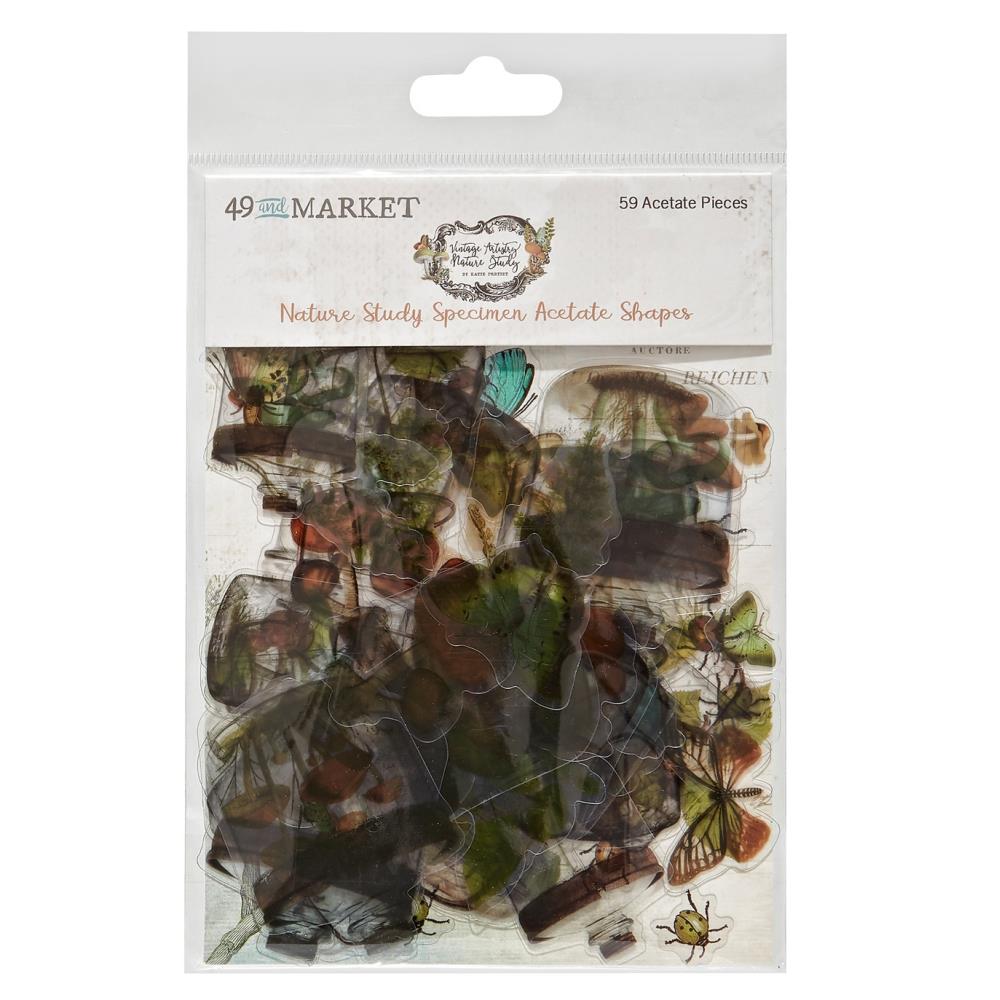 49 & Market Acetate Shapes Nature Study - Crafty Divas
