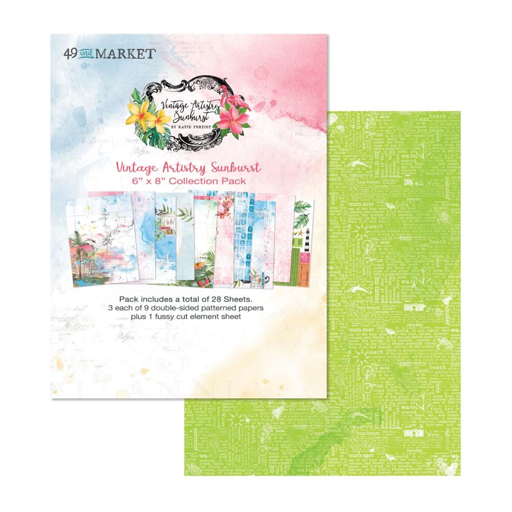 49 & Market Collection Pack 6x8 - Vintage Artistry Sunburst - Crafty Divas