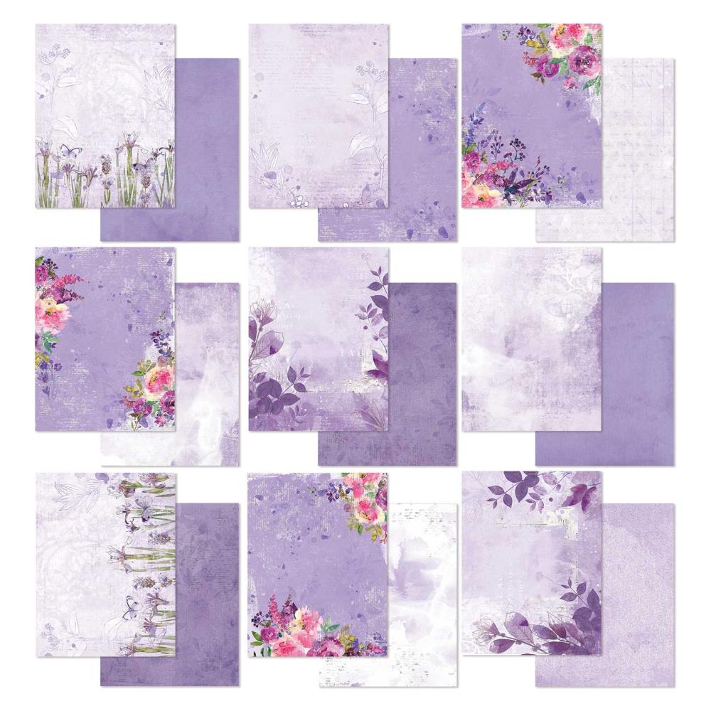 49 & Market Mini Collection Pack 6x8 - Color Swatch: Lavender - Crafty Divas