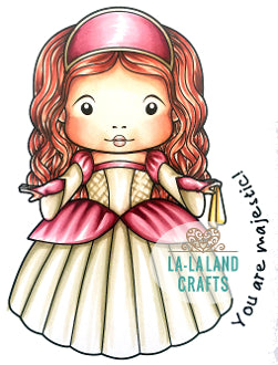 La La Land- Renaissance Marci Rubber Stamp