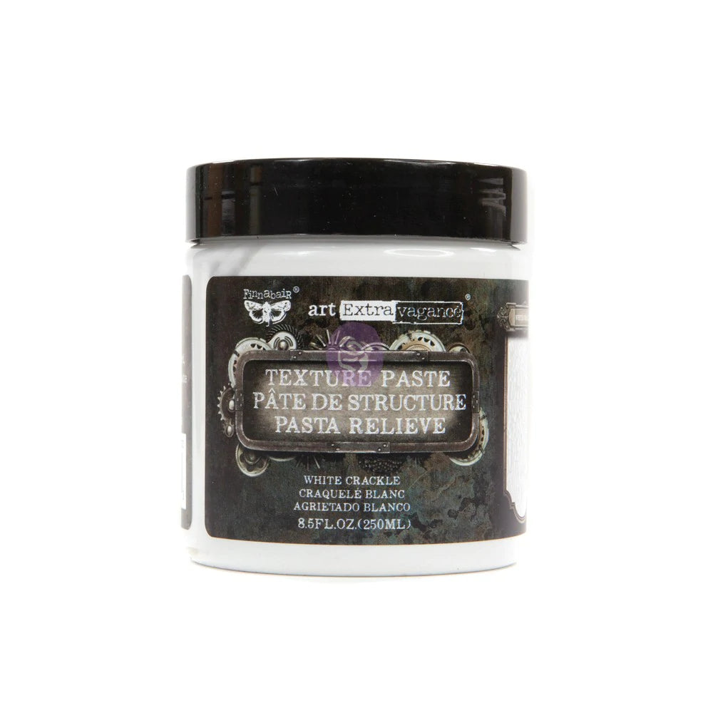 Finnabair Art Extravagance Texture Paste - White Crackle