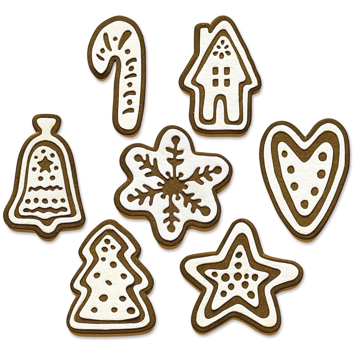 Sizzix Thinlits Dies By Tim Holtz - Christmas Cookies