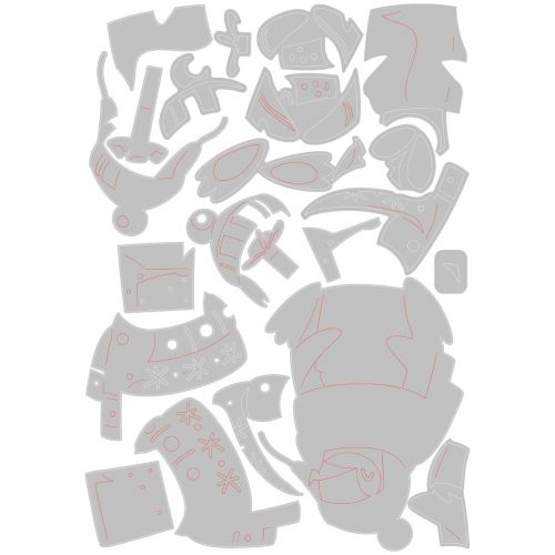 Sizzix Thinlits Dies By Tim Holtz - Eugene Colorize