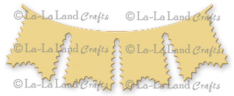 La La Land- Zigzag Trim Banner Die