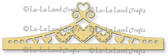 La La Land- Heart Header Border Die