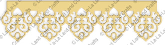 La La Land- Ornate Border Large Die