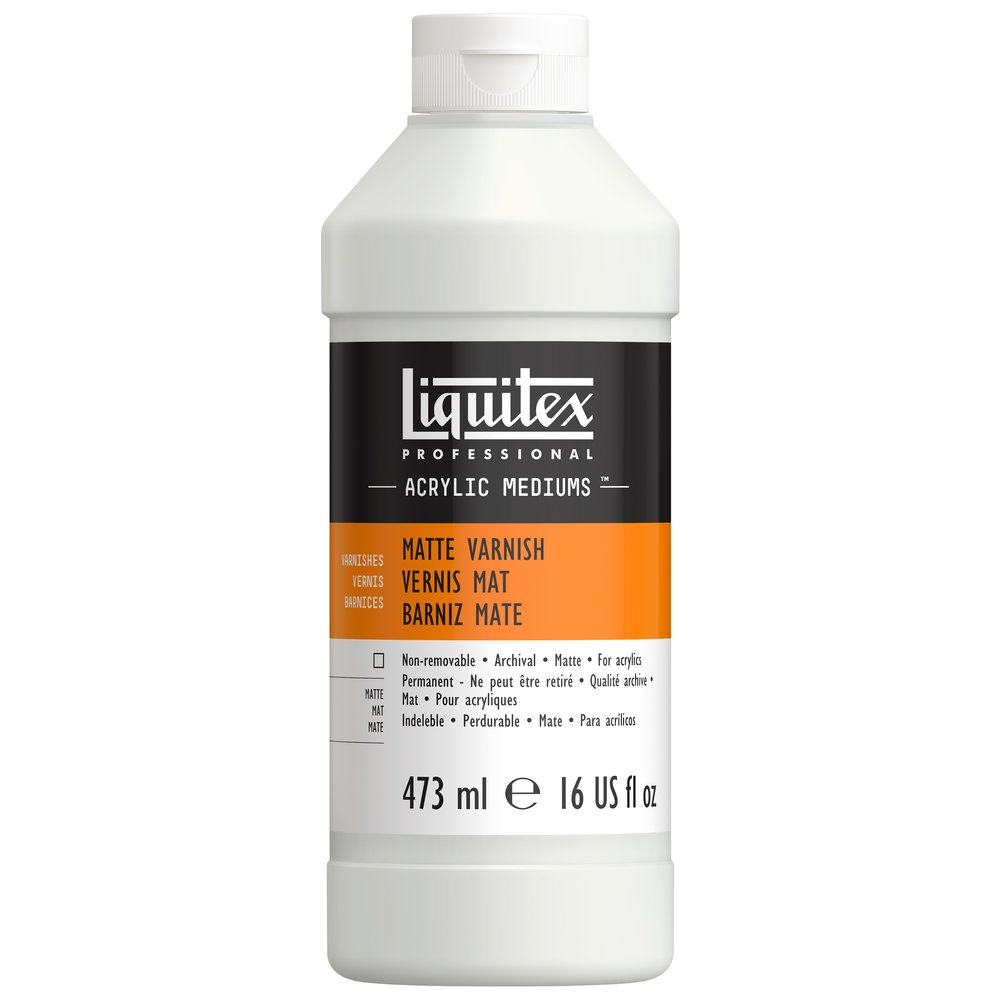 Liquitex - Acrylic Mediums 473ml - Matte Varnish