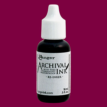 Archival Pad Re-Inker- Plum