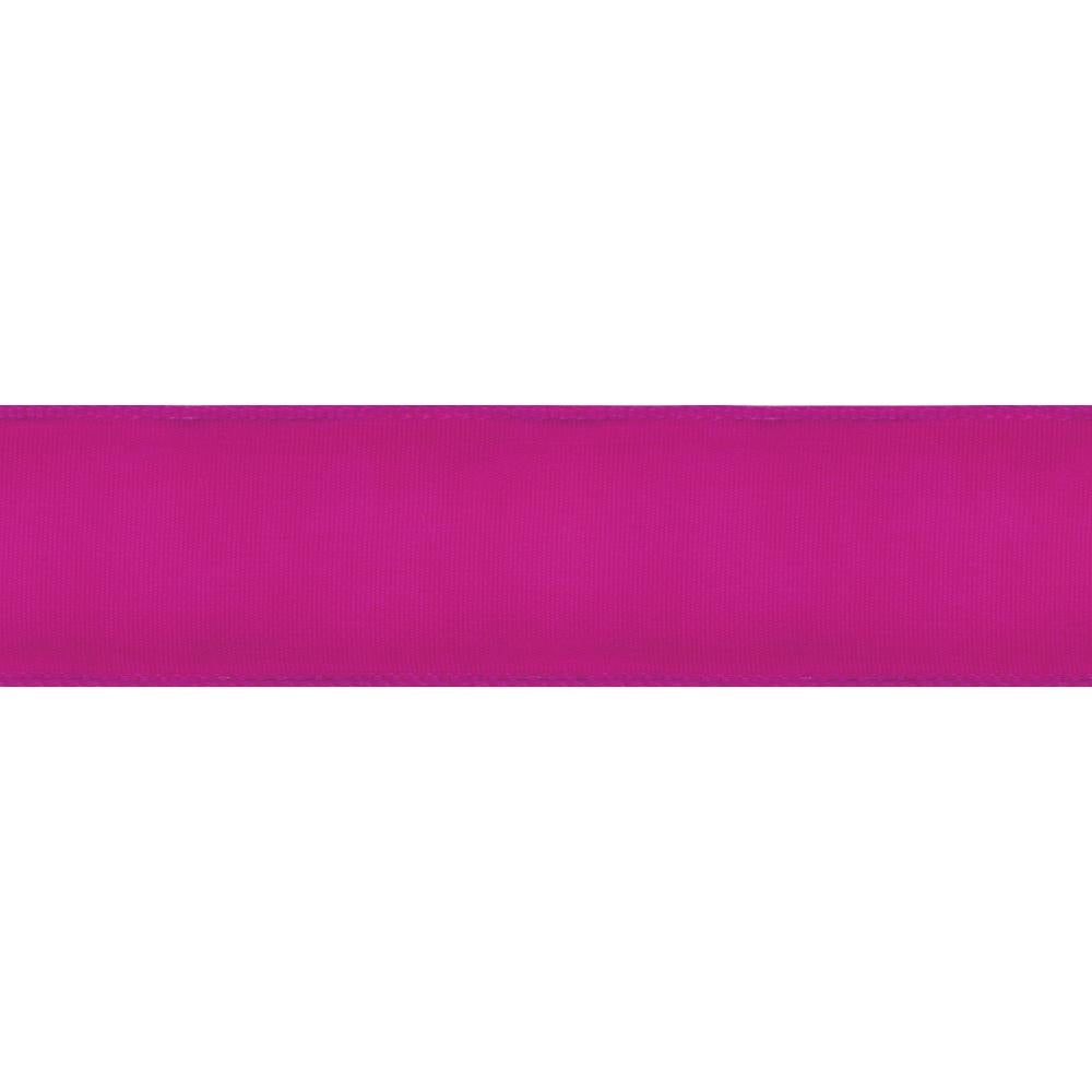 Bistro Wire Edged Ribbon 1-1/2"- Azalea