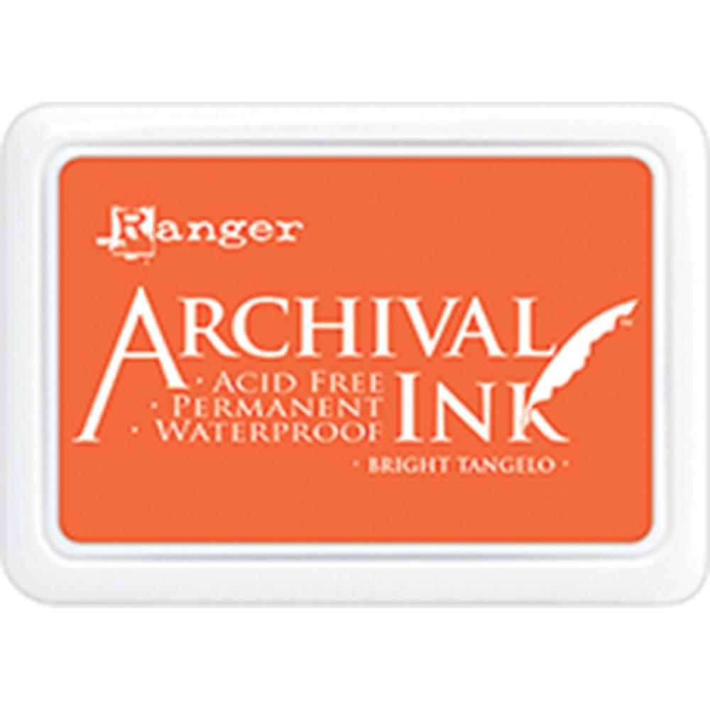 Ranger Archival Ink Pad - Bright Tangelo