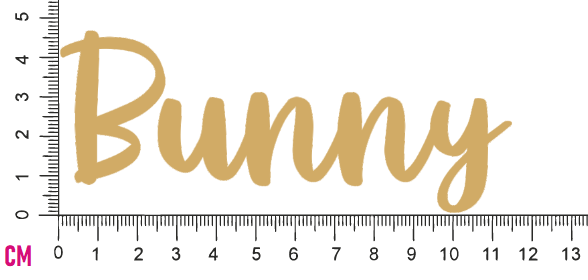 Chipboard Shapes - Bunny