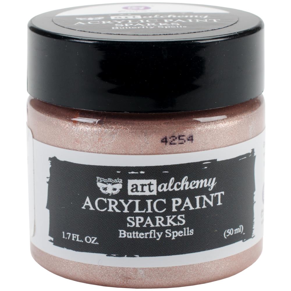 Finnabair Art Alchemy Sparks Acrylic Paint- Butterfly Spells