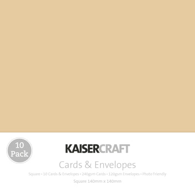 Cards & Envelopes Pack- Natural