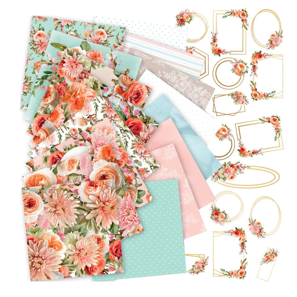 Collection Kit - 12 x 12in - Elegance - Includes 2 x 8 papers + ephemera pack