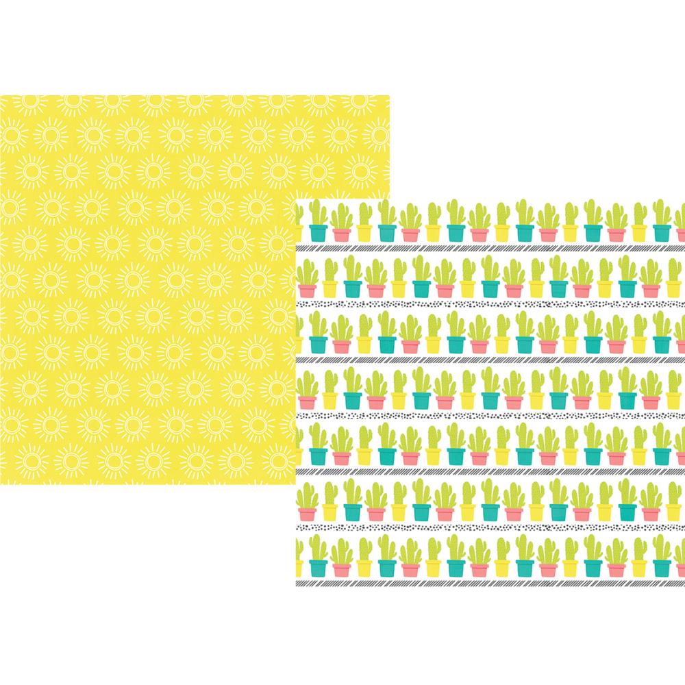 Hello Summer Double-Sided Cardstock - Catching Rays