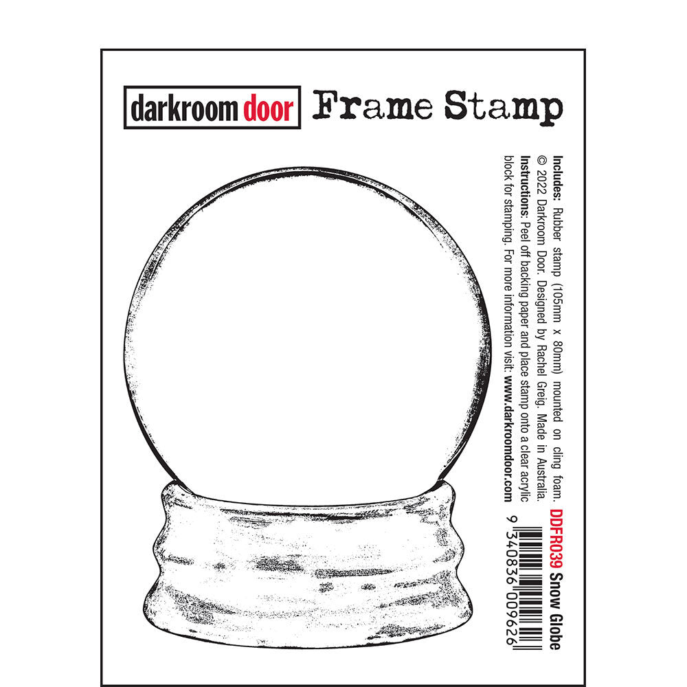 Frame Stamp - Snow Globe