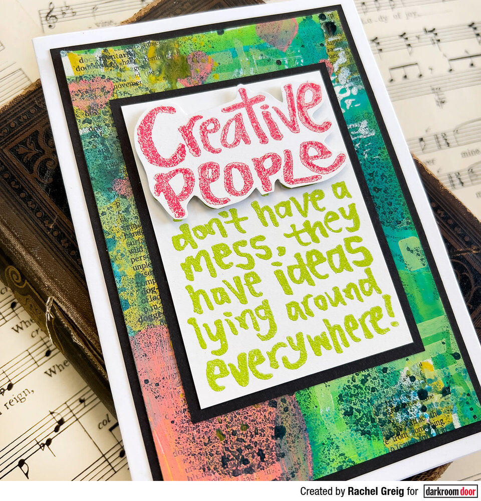 Quote Stamp - Creative People