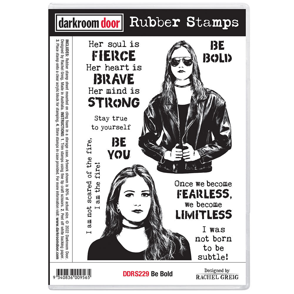 Rubber Stamp - Be Bold