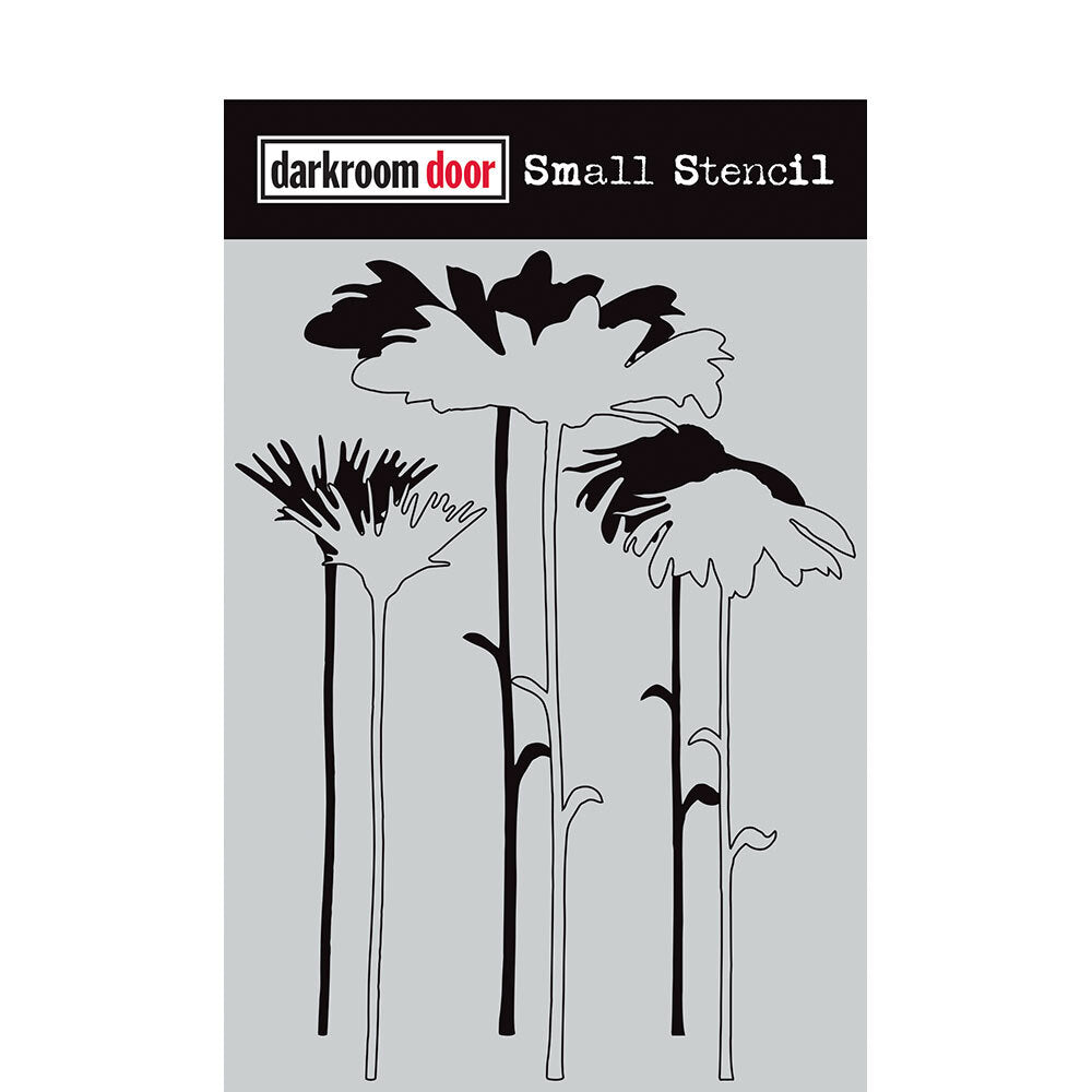 Small Stencil - Tall Flowers