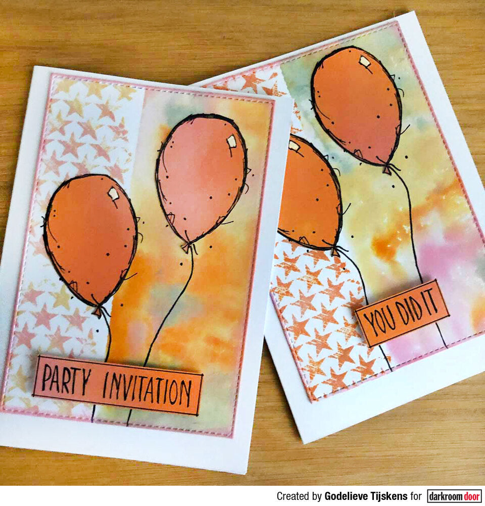 Texture Stamp - Brushed Stars