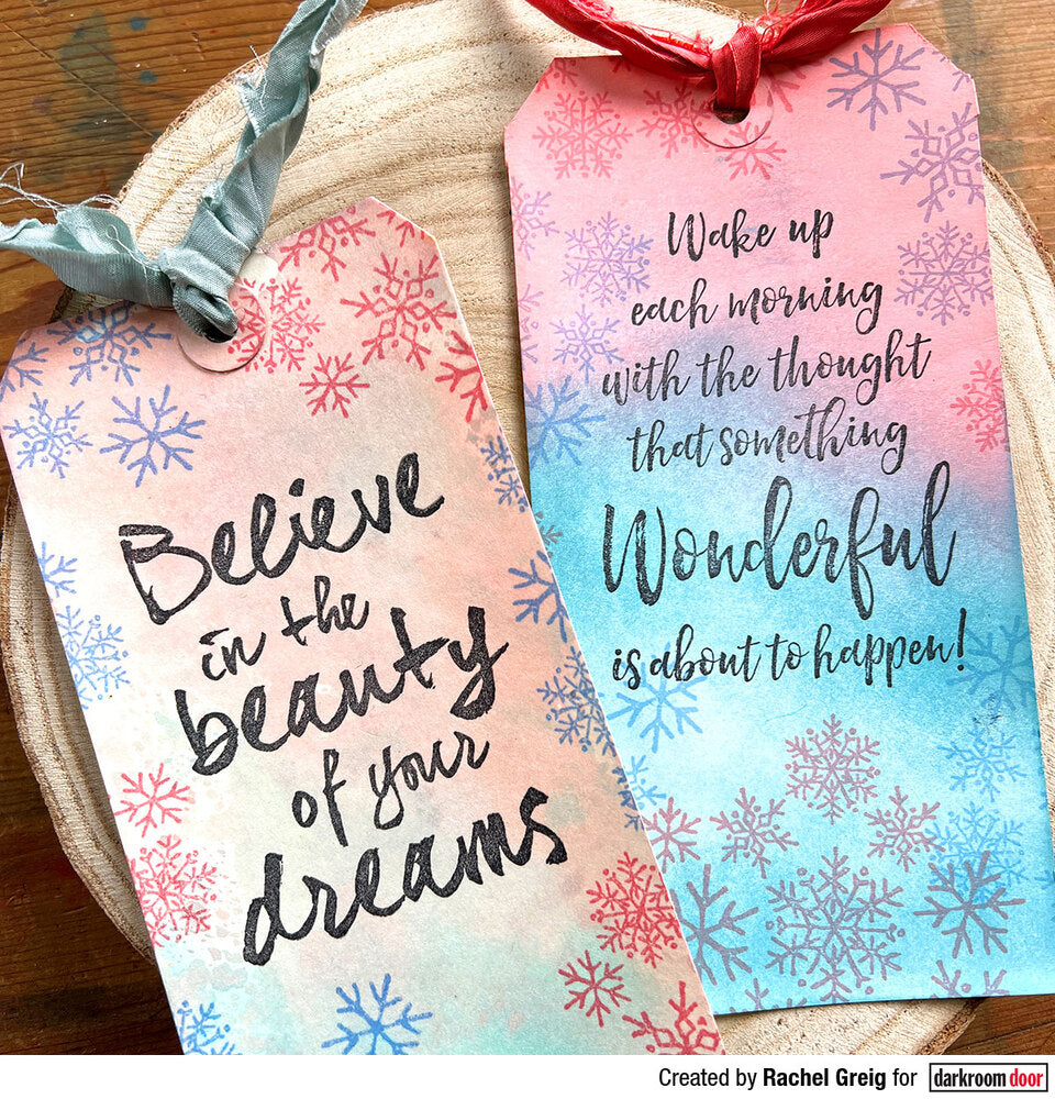 Texture Stamp - Snow Flakes