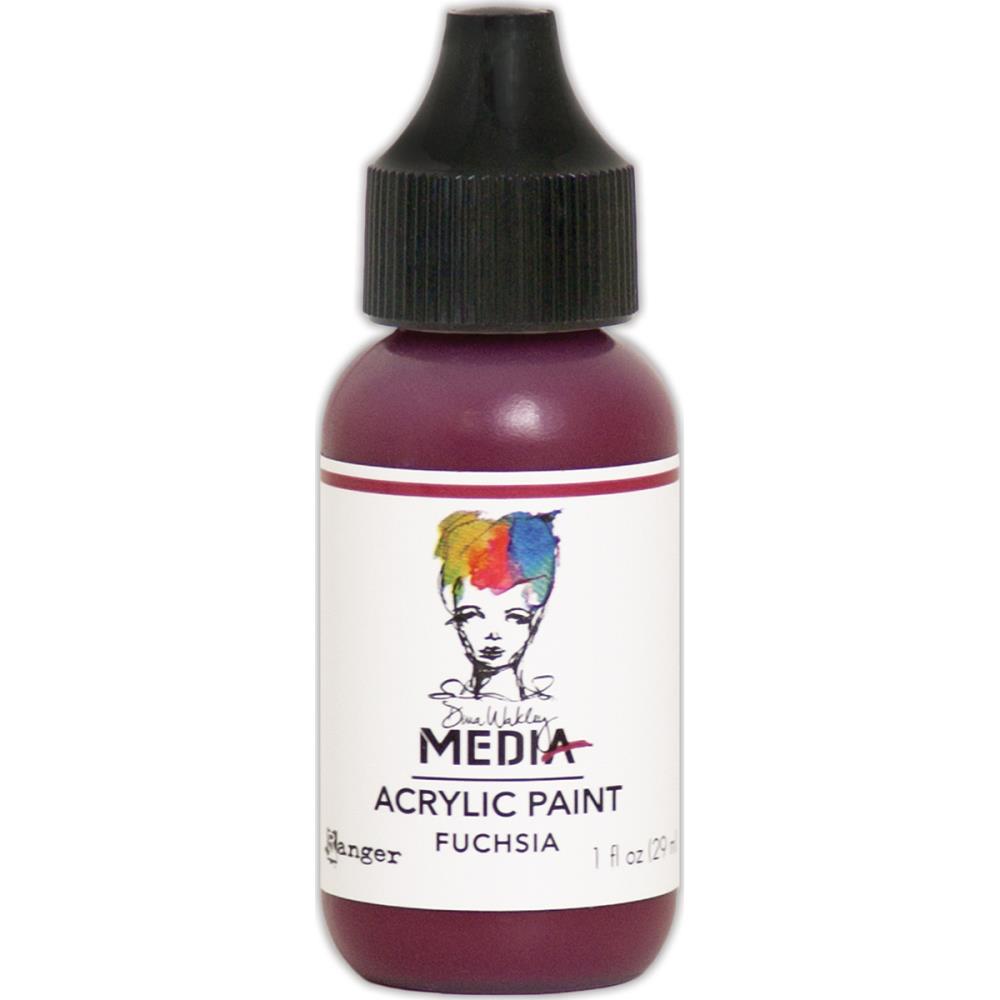 Dina Wakley Media Acrylic Paint - Fuchsia