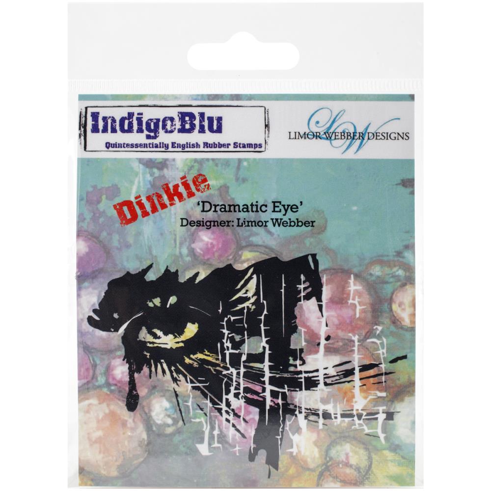 IndigoBlu Cling Mounted Stamp- Dramatic Eye - Dinkie
