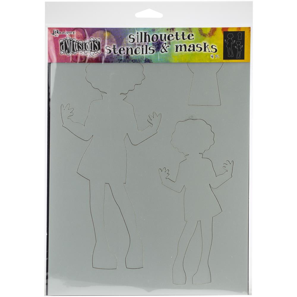 Dyan Reaveley's Dylusions Stencils 9x12 - Maisie