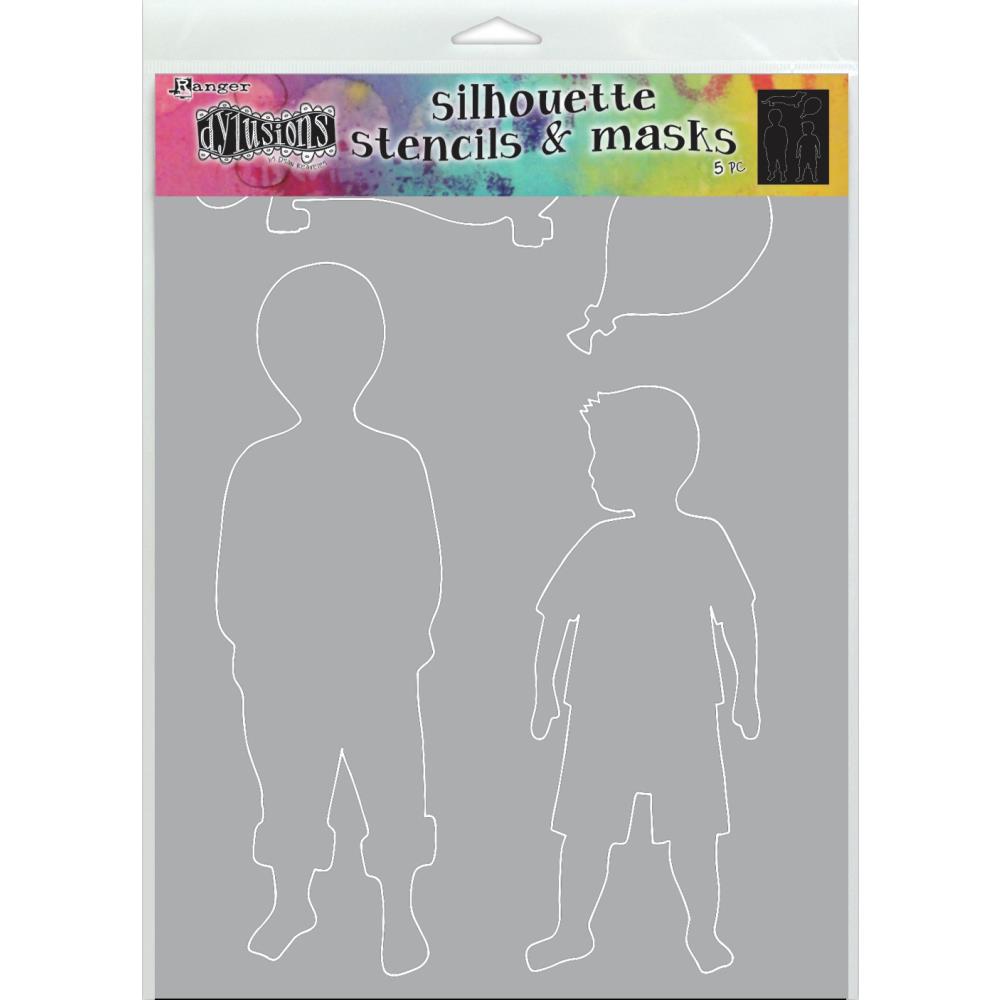 Dyan Reaveley's Dylusions Stencils 9 x 12 - Otis