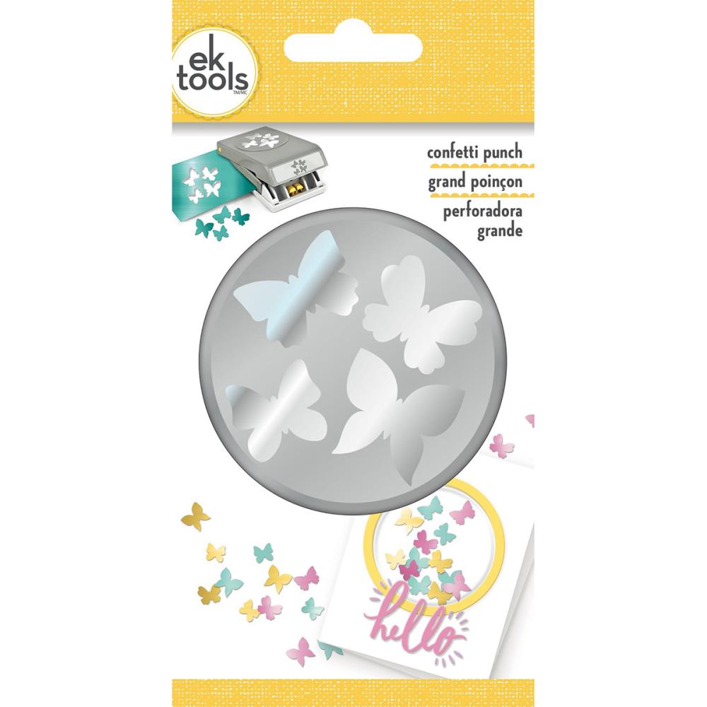 EK Tools - Layering Punch - Confetti Butterfly