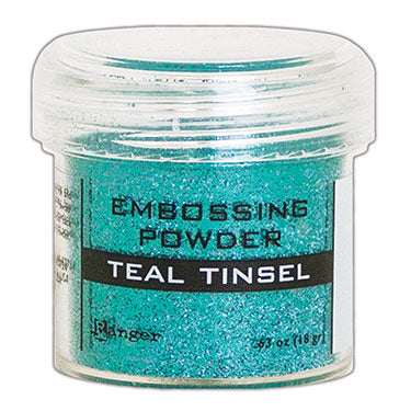 Embossing Powder - Teal Tinsel