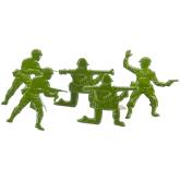 Eyelet Outlet Shape Brads - Army Men