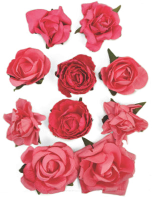 Paper Blooms- Hot Pink