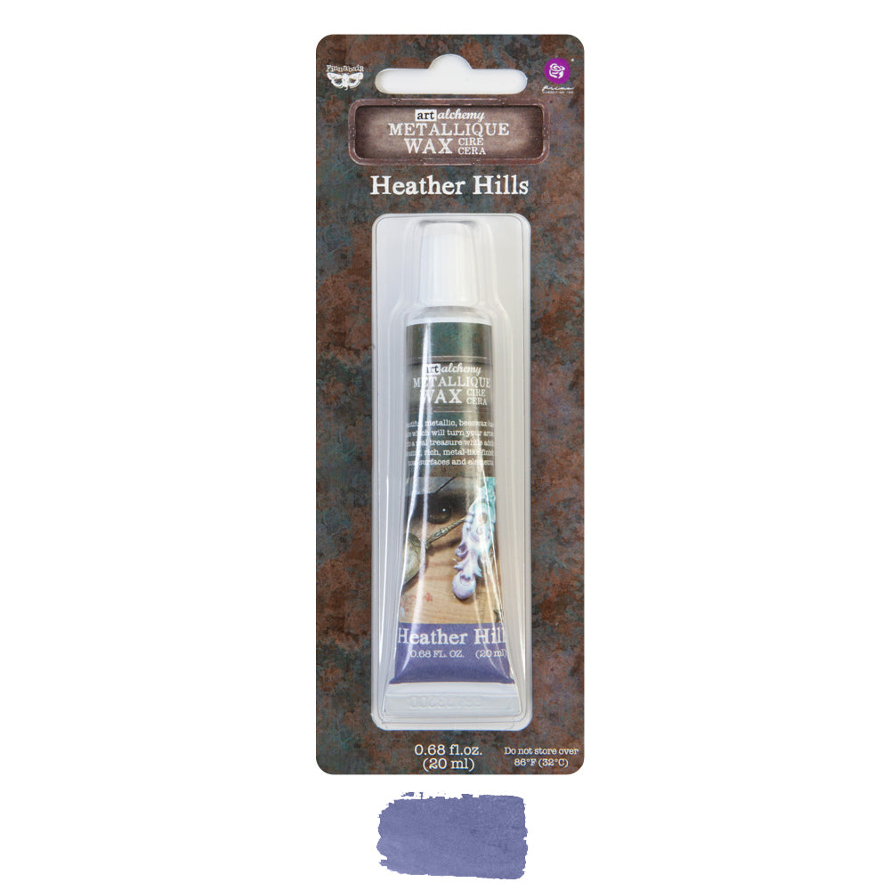 Finnabair Art Alchemy Metallique Wax - Heather Hills