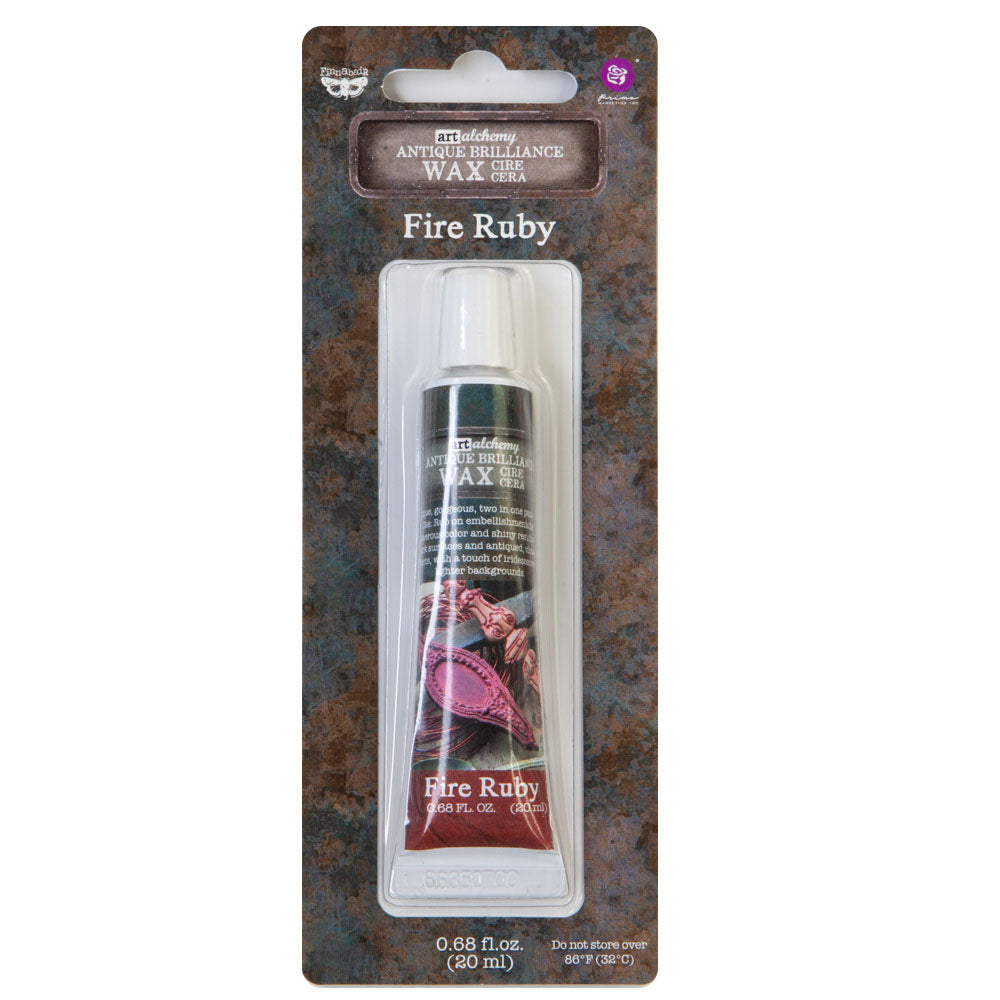 Finnabair Art Alchemy Metallique Wax - Fire Ruby