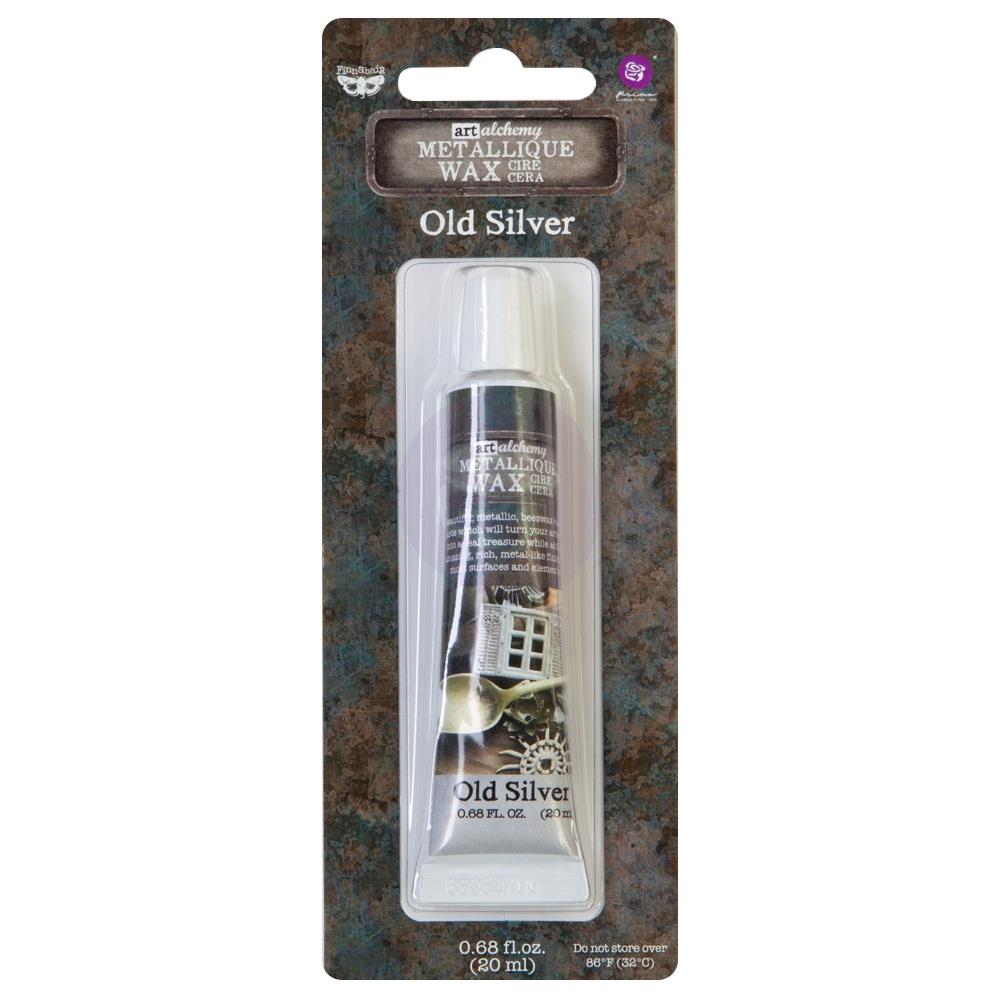 Finnabair Art Alchemy Metallique Wax - Old Silver