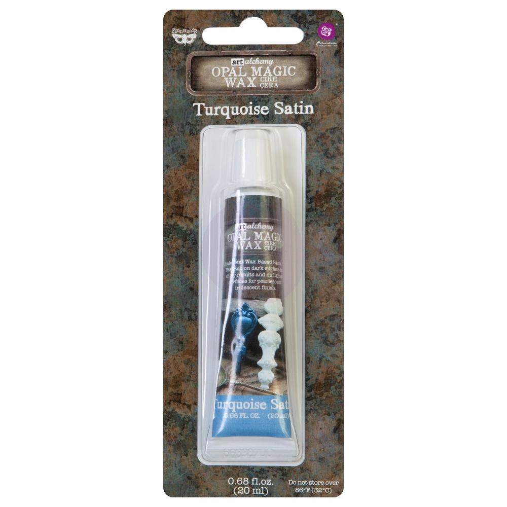 Finnabair Art Alchemy Opal Magic Wax - Turquoise Satin