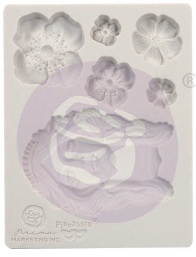 Finnabair Decor Moulds - Flower Queen