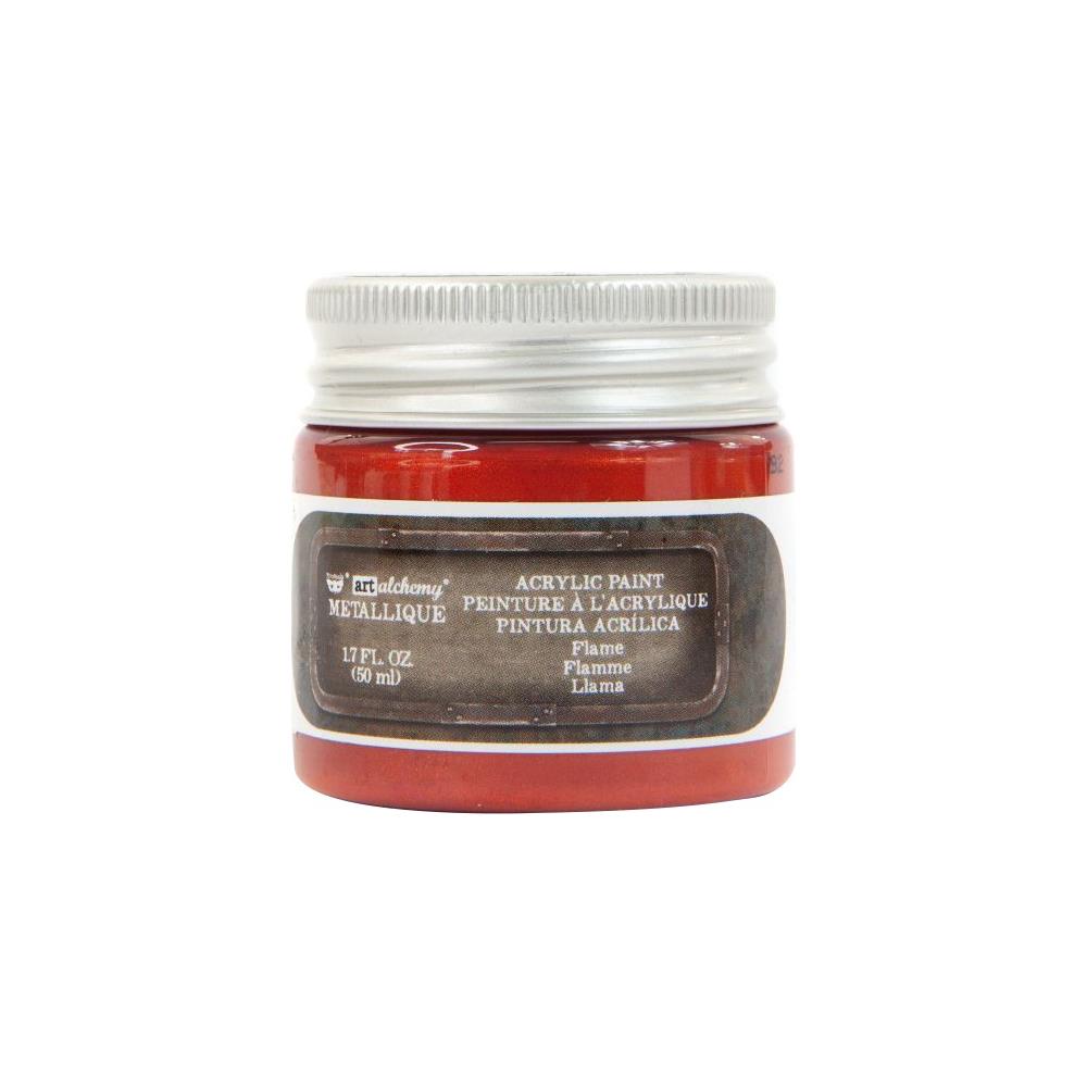 Finnabair Art Alchemy Acrylic Paint - Metallique Flame