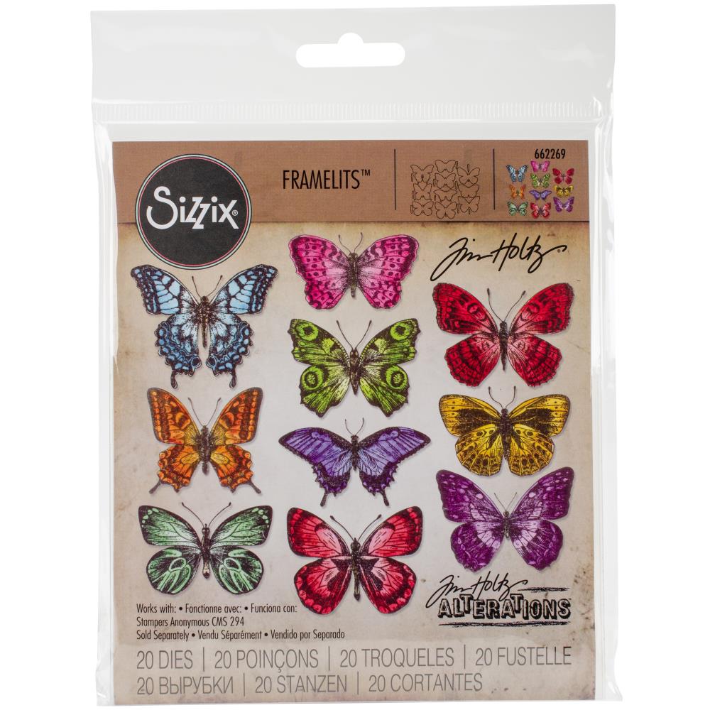 Tim Holtz Framelits Dies - Flutter By