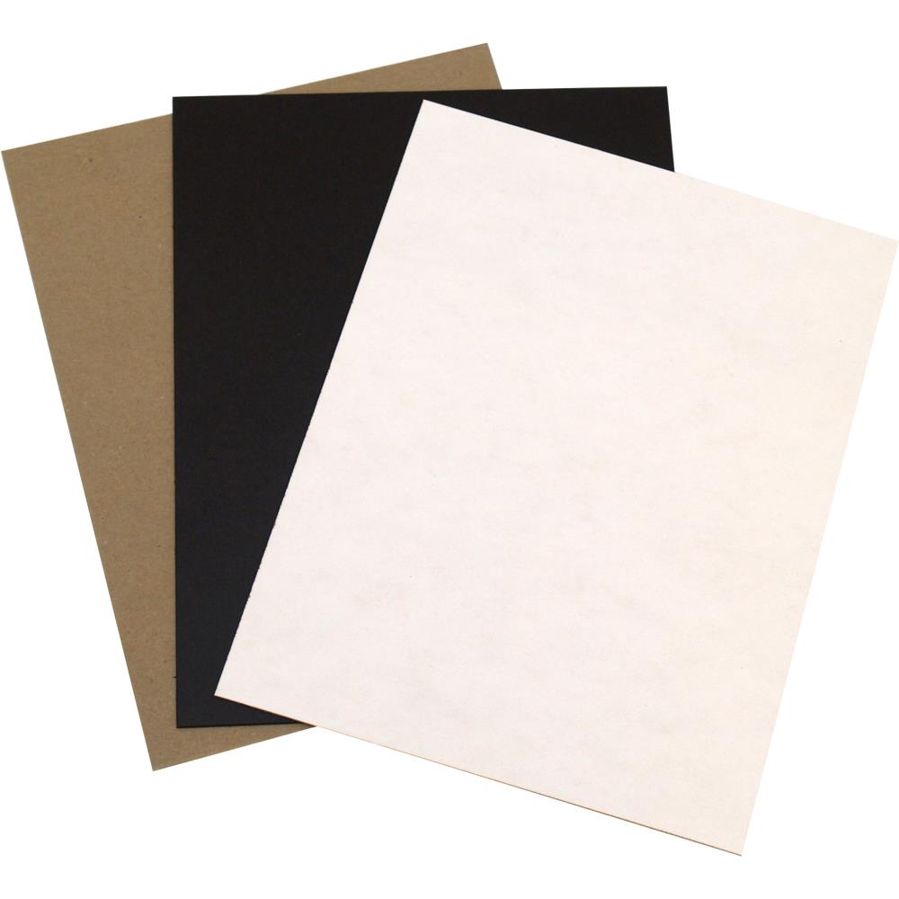 Grafix Medium Weight Chipboard Assorted 8.5"x11"