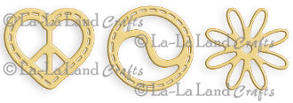 La La Land- Groovy Elements Die (Set of 3)