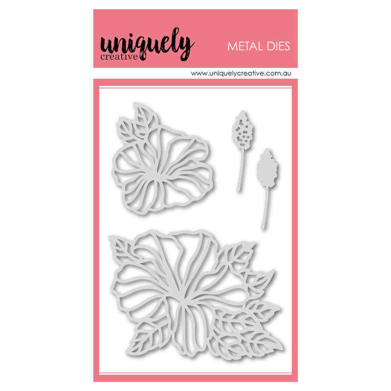Uniquely Creative - HIBISCUS OUTLINES DIE