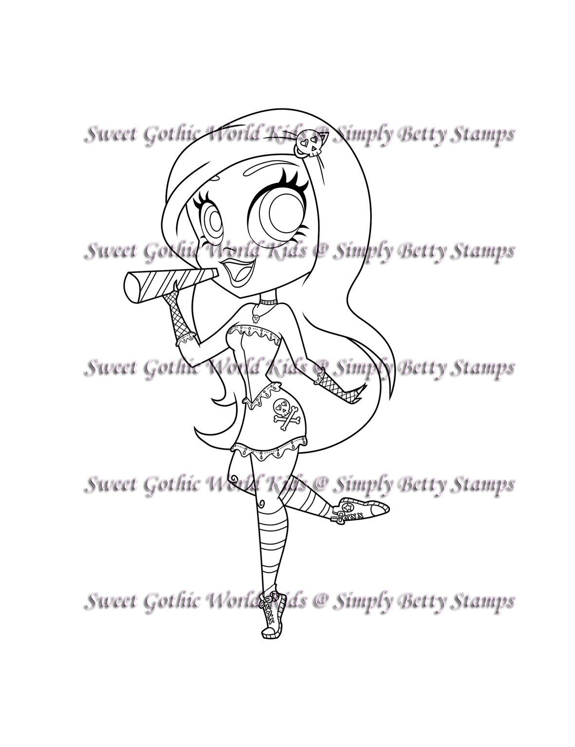 Sweet Gothic Birthday- Judy