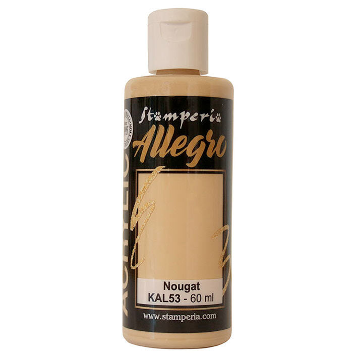 Stamperia Allegro Paint - Nougat