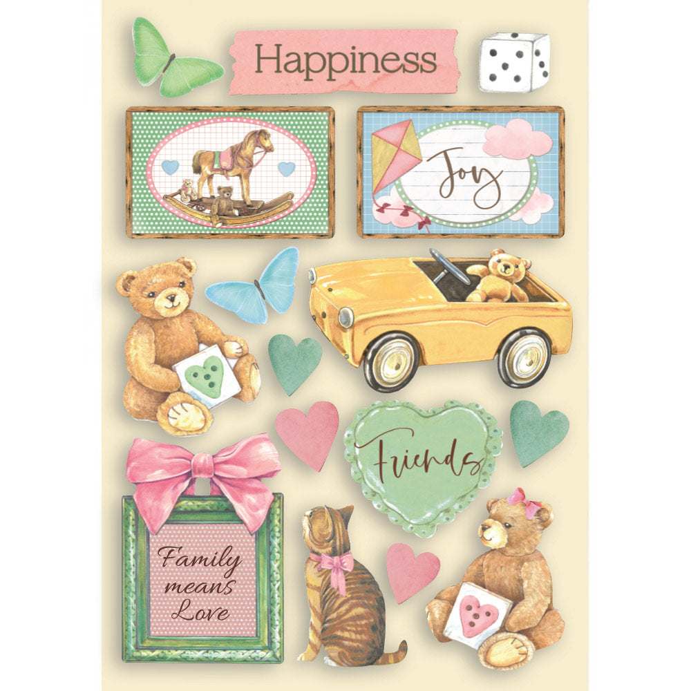 Stamperia Wooden Shapes A5 - Day Dream