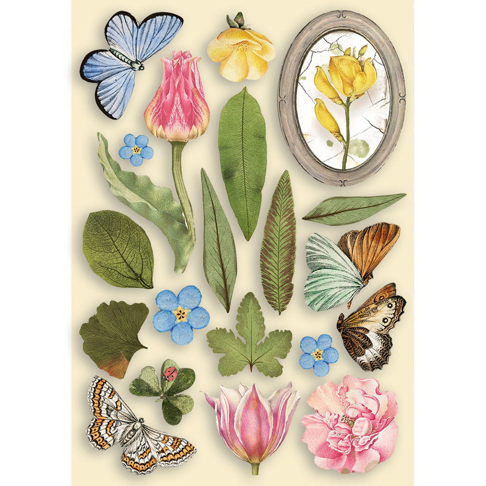 Stamperia Wooden Shapes A5 - Garden House